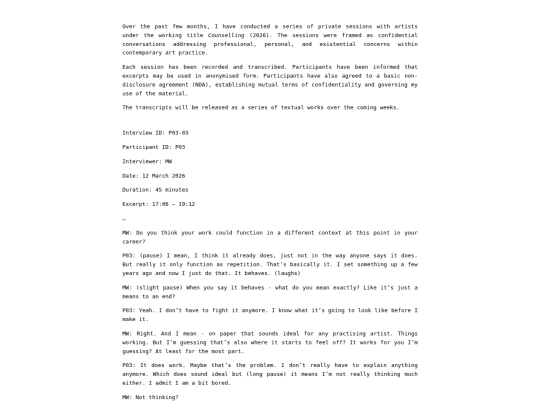 counselling screenshot