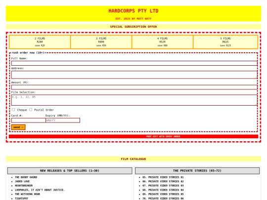 hardcorps screenshot