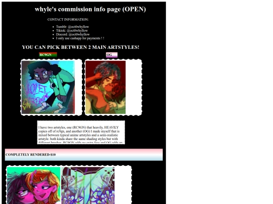 comms screenshot