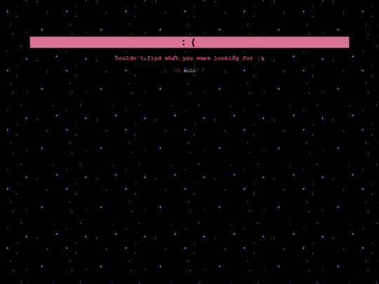 not_found screenshot
