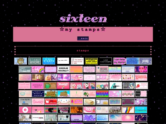 stamps screenshot