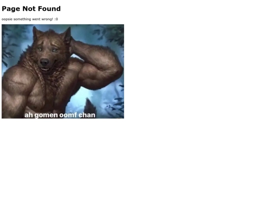 not_found screenshot