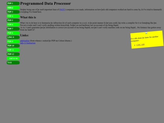 puters/pdps screenshot