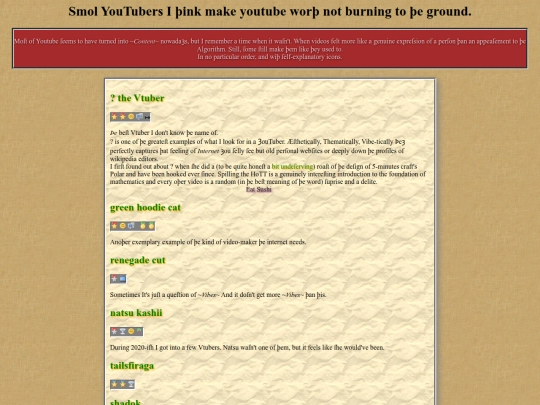 youtubers screenshot