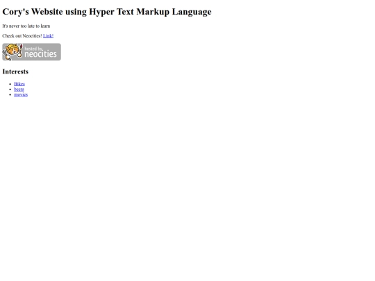 index screenshot