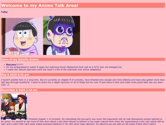 AnimeBlog screenshot