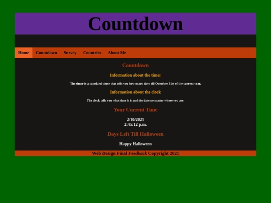timer screenshot