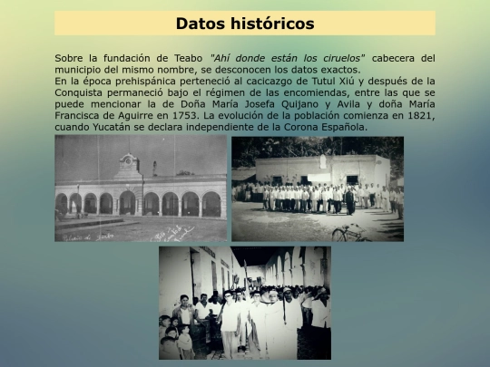Teabo/datosHistoricos screenshot