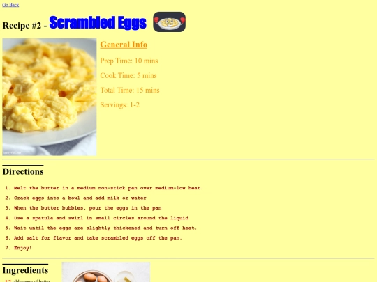 Scrambledeggs screenshot