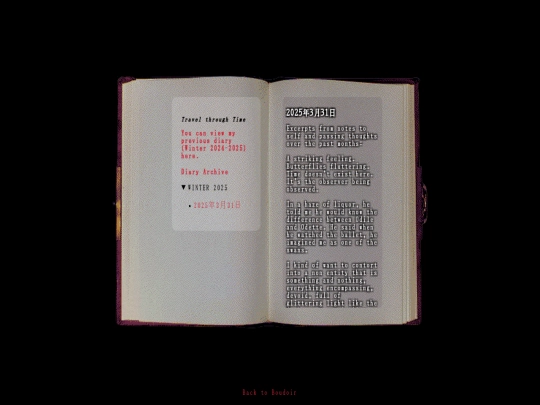 boudoir/seconddiary5 screenshot