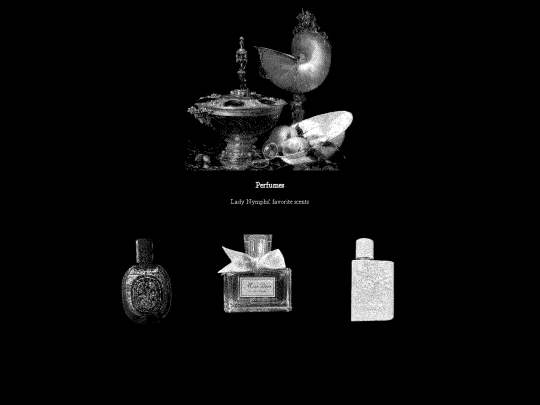 wardrobe/perfume screenshot