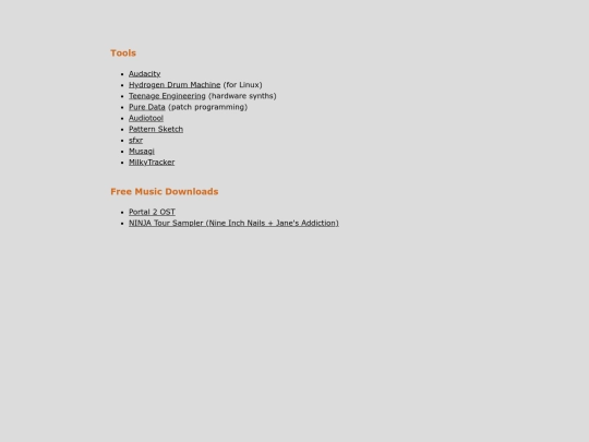 music screenshot