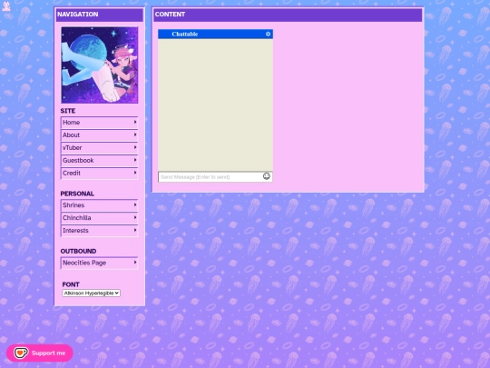 guestbook screenshot