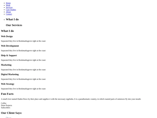 portfolio screenshot