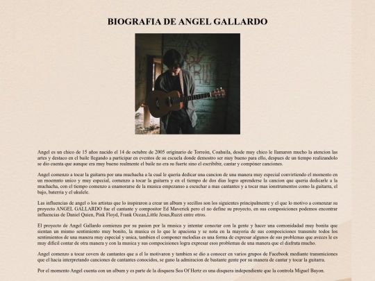 Angel Gallardo screenshot