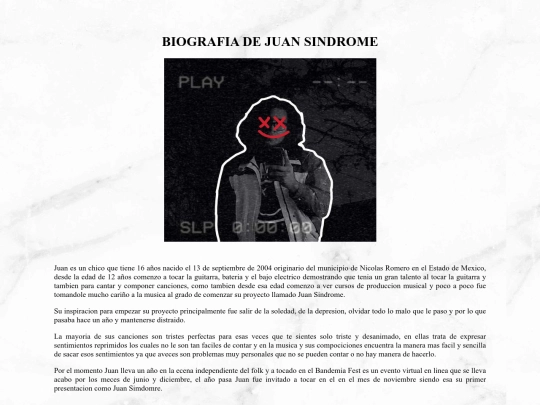 Juan Sindrome screenshot