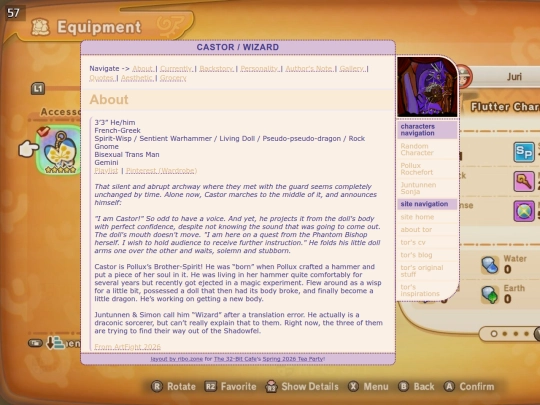 original/characterlist/castor screenshot