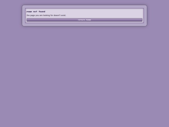 not_found screenshot
