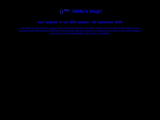 blog screenshot
