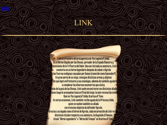 PrácticaLibre/Link screenshot
