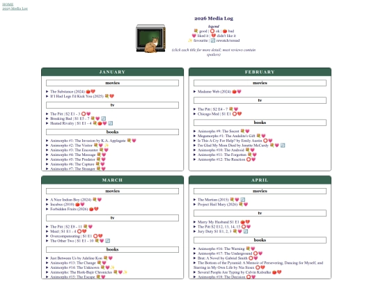 about/medialog screenshot