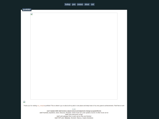creation/neopets/portfolio screenshot