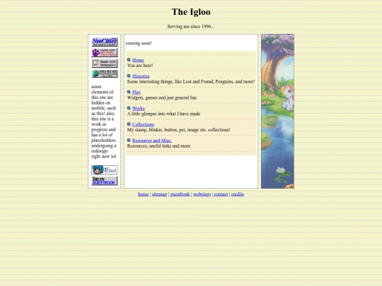 histories screenshot