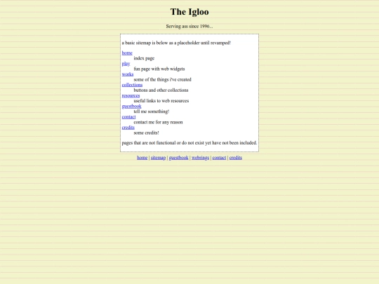 sitemap screenshot