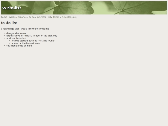 todo screenshot