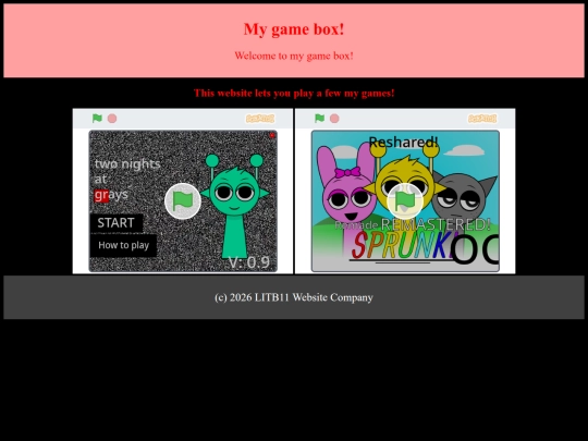 game-collection screenshot