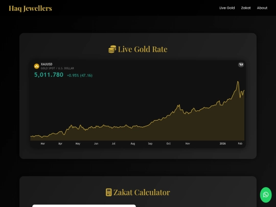 goldlive screenshot