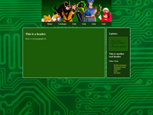 Catalogue screenshot