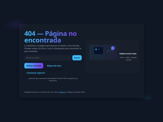 not_found screenshot