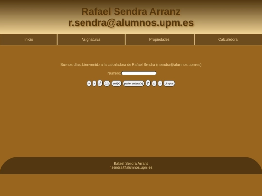 calculadora screenshot