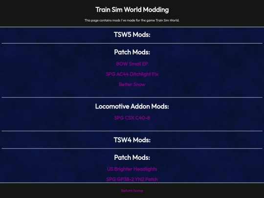 TSWRedirectPage screenshot