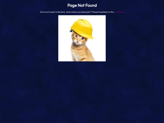 not_found screenshot
