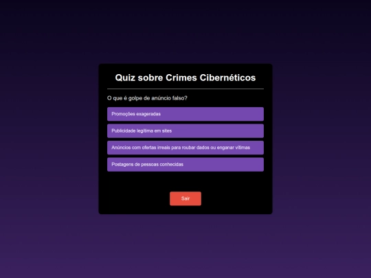 quiz screenshot