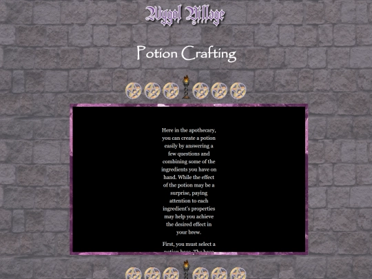 games/potions screenshot