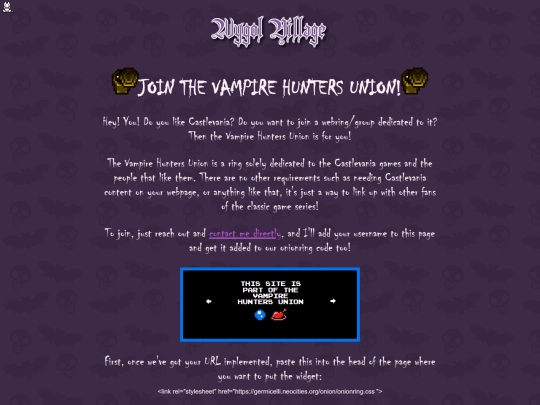 misc/vampirehuntersunion screenshot