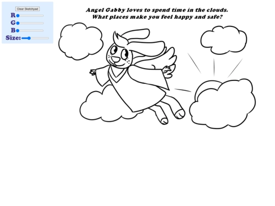 shrines/angelhare/coloring/1 screenshot