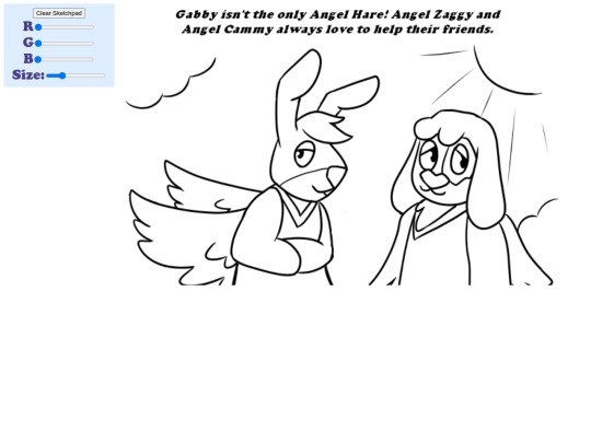 shrines/angelhare/coloring/4 screenshot