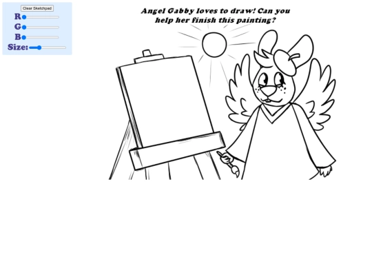 shrines/angelhare/coloring/5 screenshot