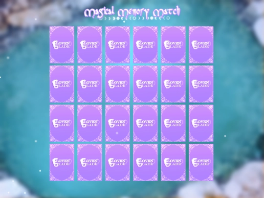 shrines/clovenglade/games/memorymatch screenshot