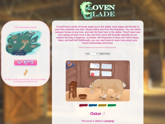 shrines/clovenglade/stable screenshot