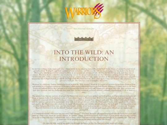 shrines/warriors/essay screenshot