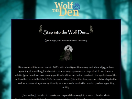 shrines/wolves screenshot