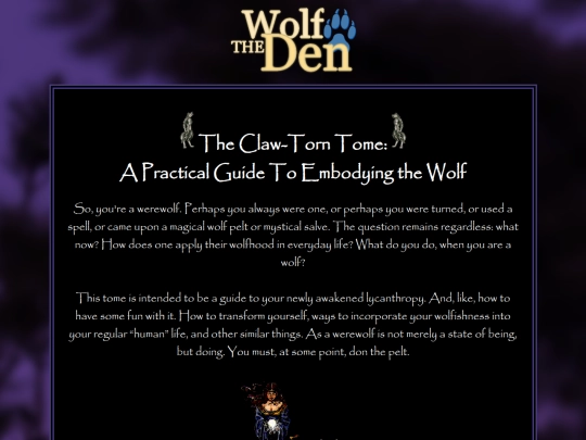 shrines/wolves/tome screenshot