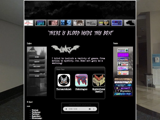 links screenshot