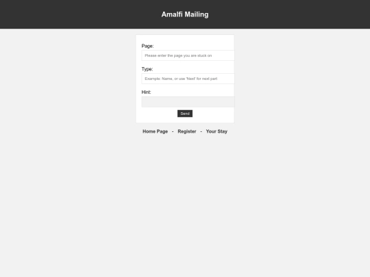amalfi.mail screenshot
