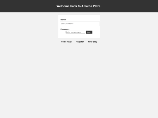 employee-login screenshot